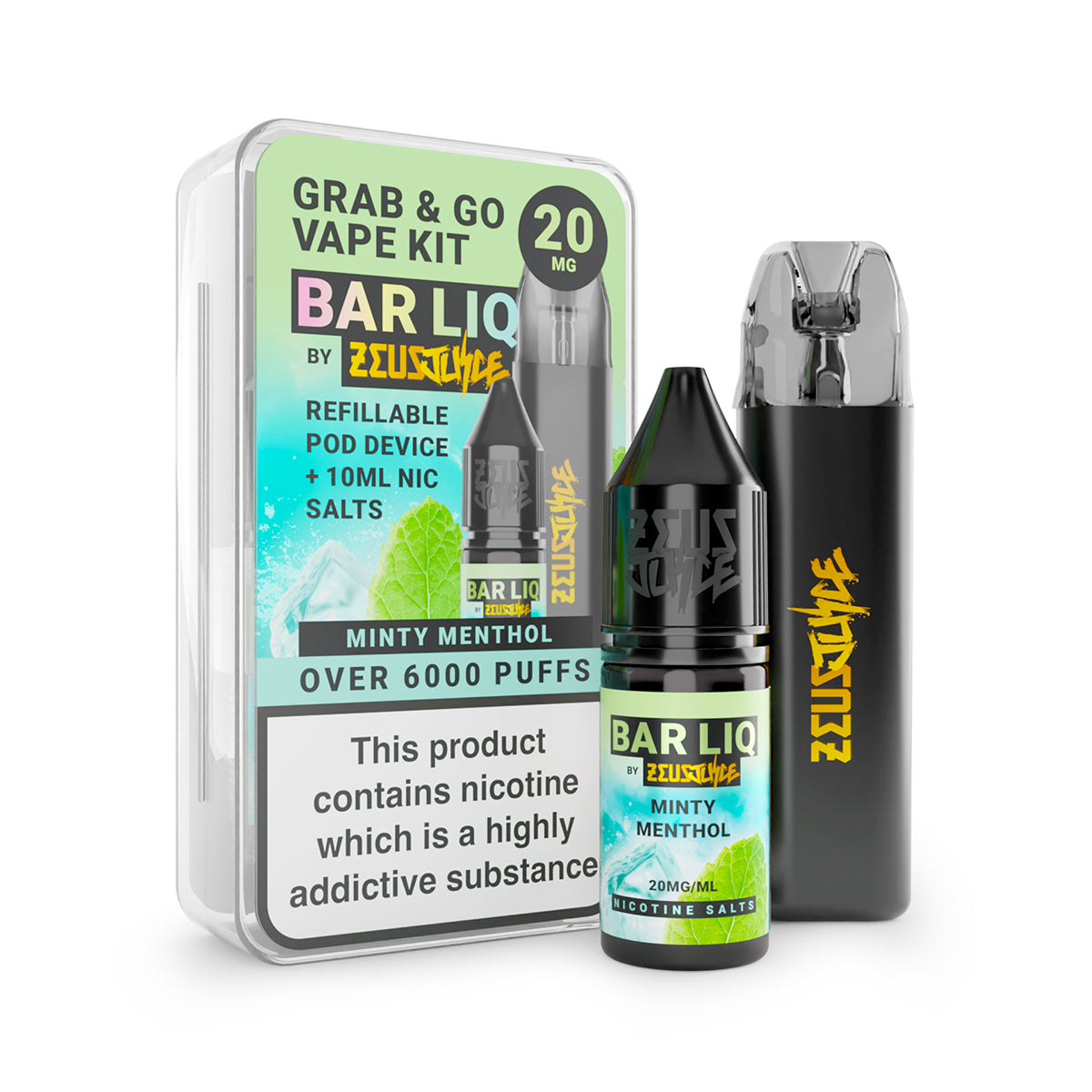 Zeus Juice Grab & Go Pod Kit