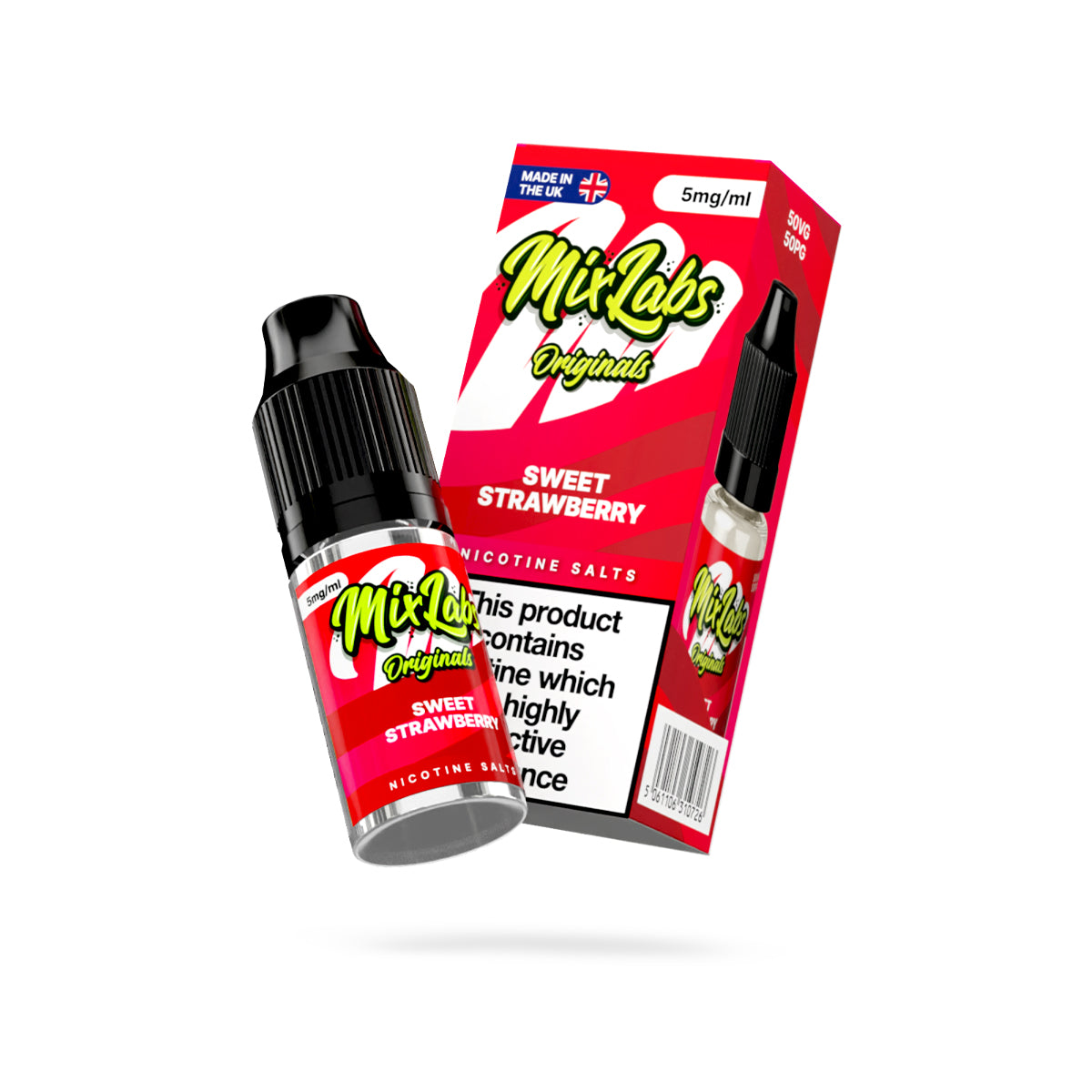 Mix Labs Originals - Sweet Strawberry Nic Salt 10ml