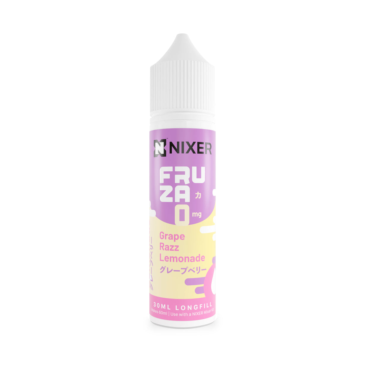 Nixer x Fruza - Grape Razz Lemonade 30ml Longfill