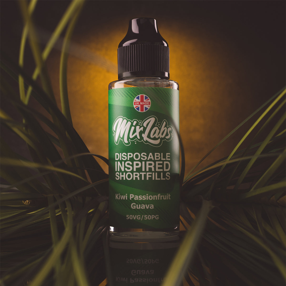 Disposable Inspired 100ml Shortfills - Kiwi Passionfruit Guava