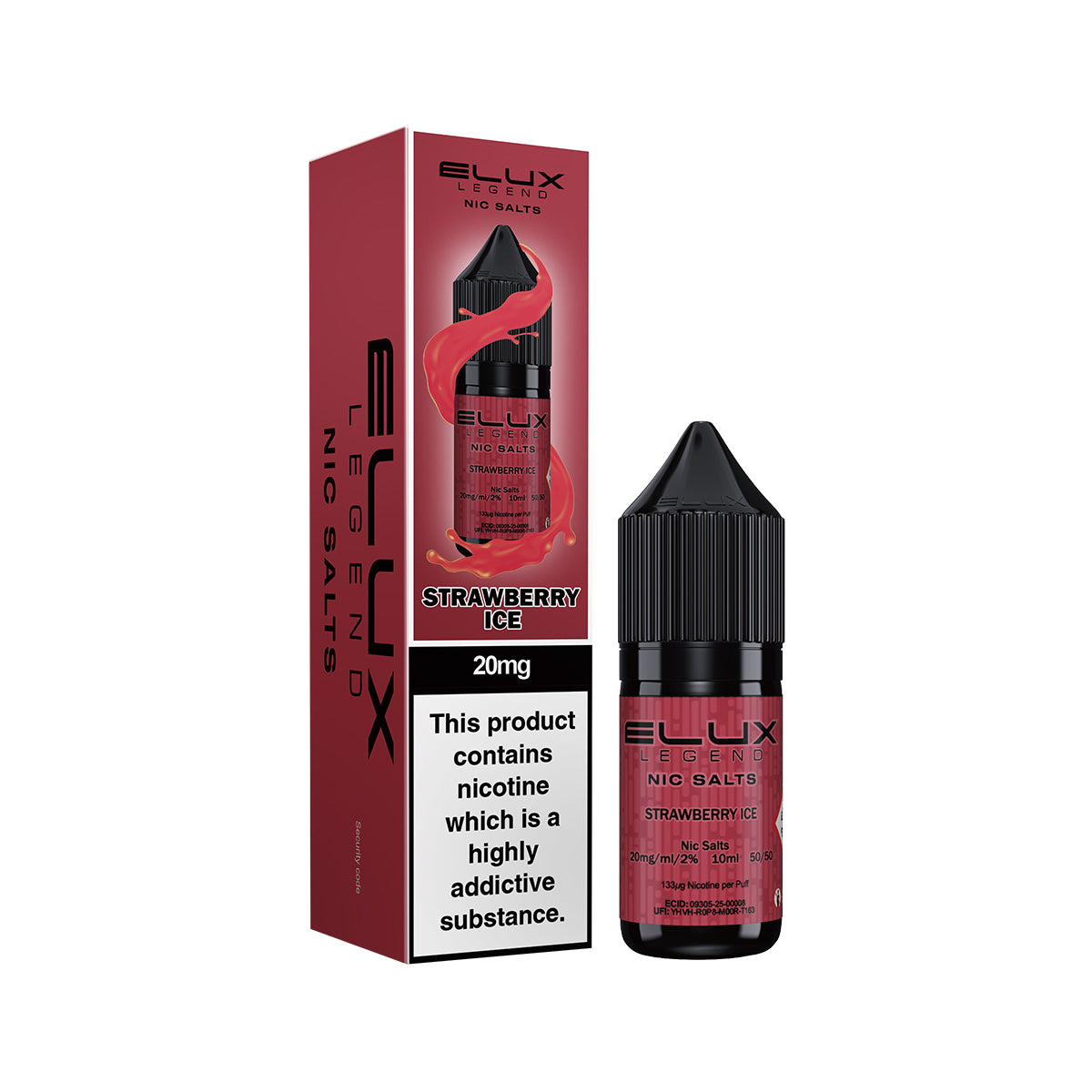Elux Legend - Strawberry Ice Nic Salt