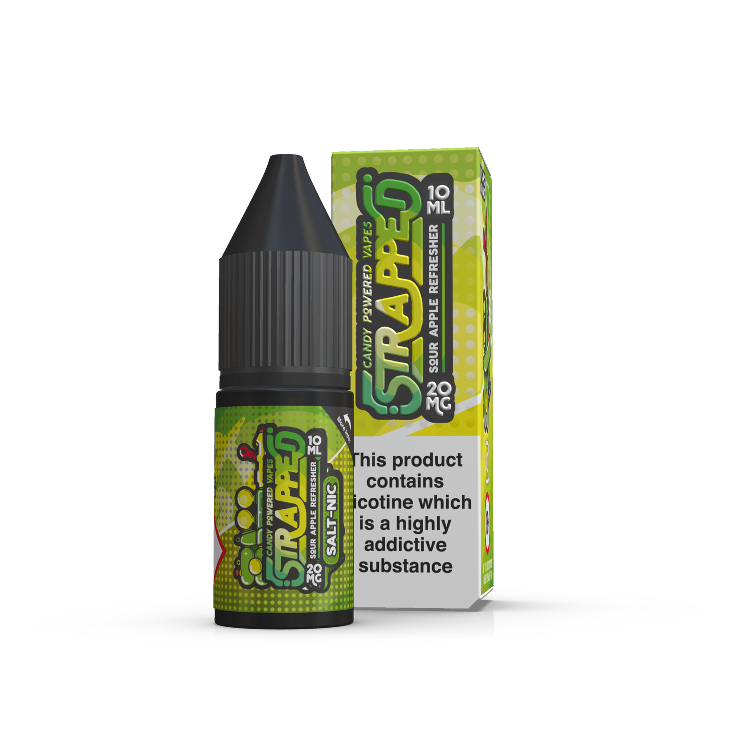 Strapped [EXPIRED] - Sour Apple Refresher Nic Salt